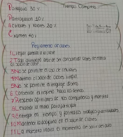 REGLAMENTO Y FORMA DE EVALUAR.