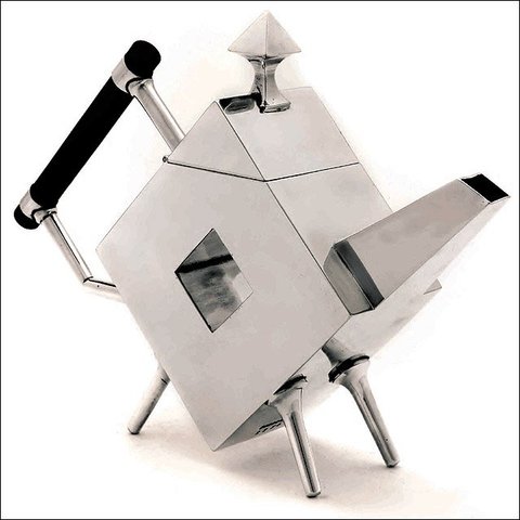 Tetera para James Dixon and Sons, Christopher Dresser