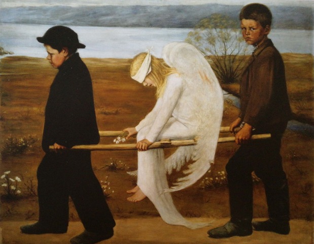 Hugo Simberg, L'angelo ferito