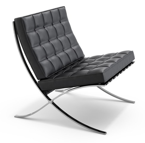 Silla n°. MR90 Barcelona, Ludwig Mies van der Rohe