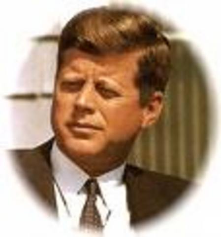 Kennedy becomes president