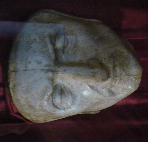 Life Cast of His Face