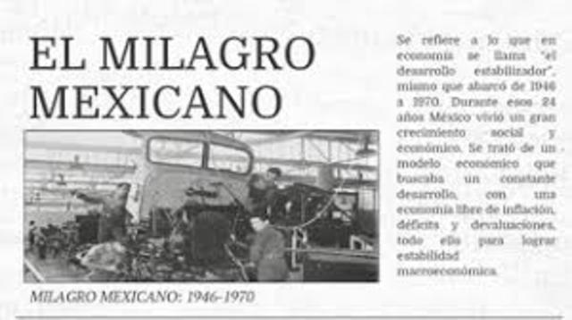 Milagro mexicano.