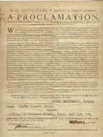 Treaty of Paris - 1763