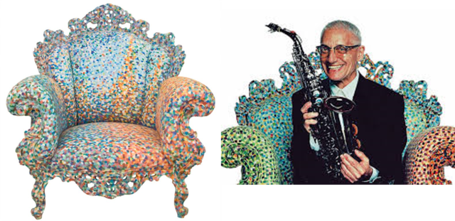 Silla Proust para Alchimia 1978.