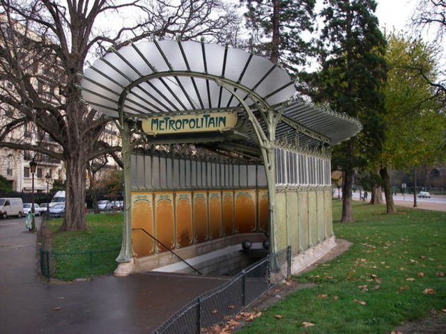 Entradas del tren de París