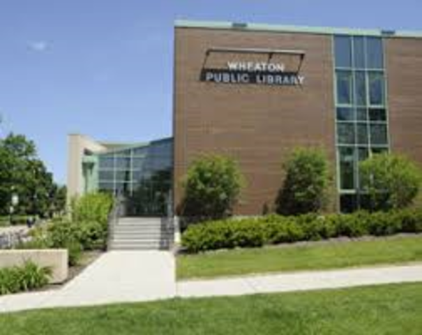 Mawi and Tewolde visited Wheaton Public Library