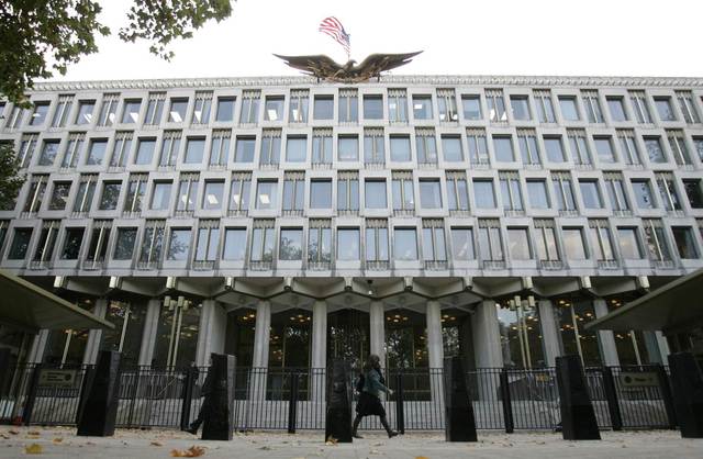 USA Embassy in London by Eero