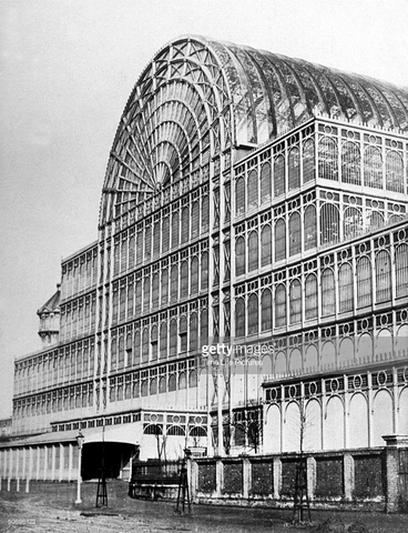 Construccion de The Crystal Palace