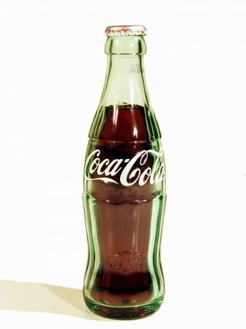 first king size slenderized coca-cola bottle by Loewy