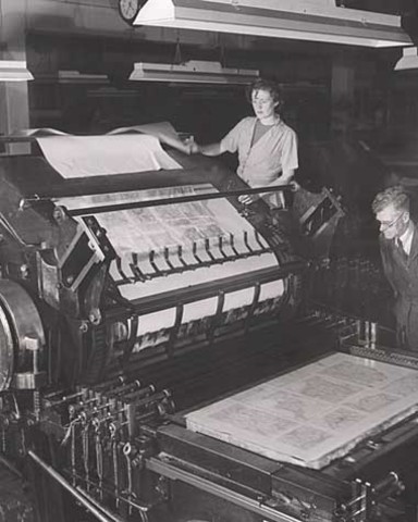 Printing Press for Mass Production