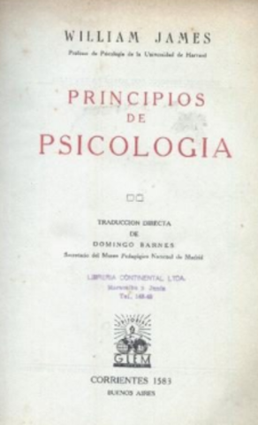 Principios de la psicología