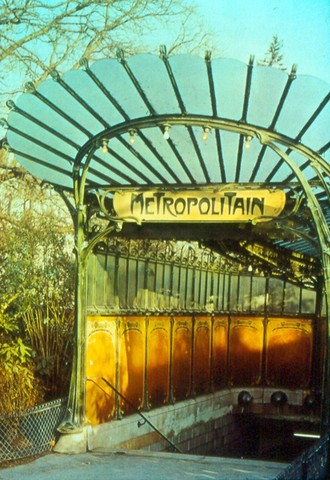 Art Nouveau en Francia y Belgica.