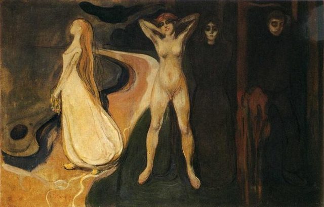 The Three Stages of Woman by Edvard Munch
