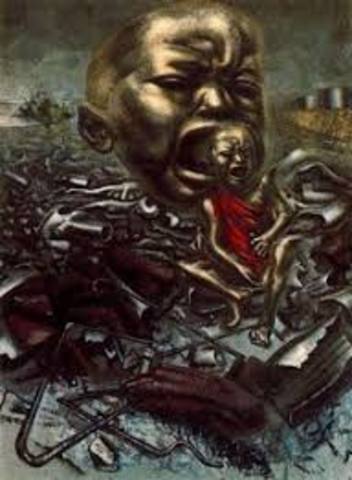 Echo of a Scream by David Alfaro Siqueiros