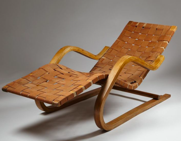 Silla No.43 chaise longue para Artek