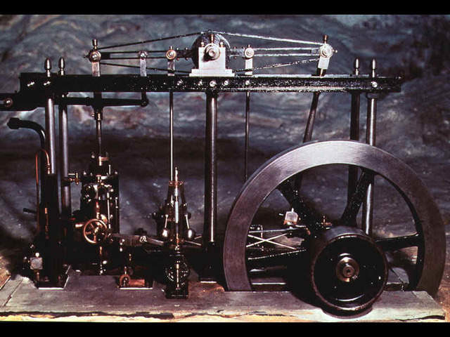 El motor a vapor de James Watt