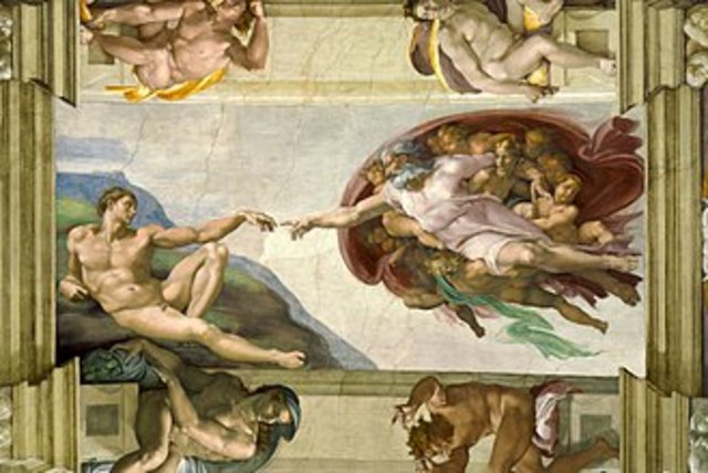 Michelangelo completes Chapel
