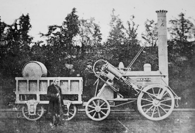 La locomotora de George Stephenson