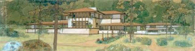 El estilo de Oriental de Frank Lloyd Wright