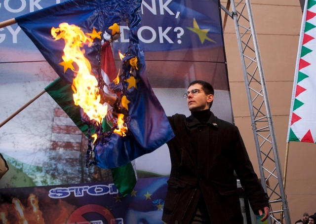 EU ellenes demonstráció