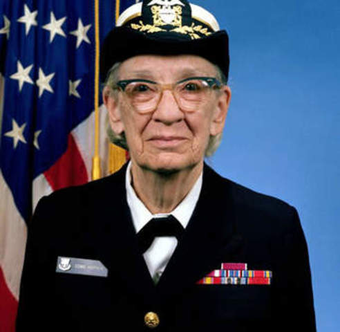 Recipient of the first ACM Grace Murray Hopper Award