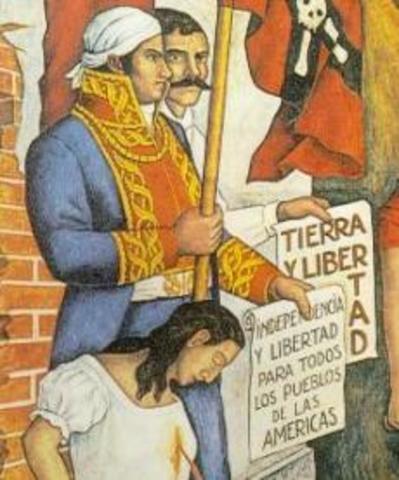 Promulgation of Mexico´s independence