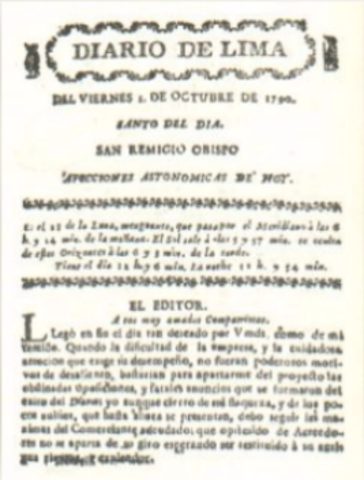 DIARIO DE LIMA