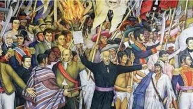 Inicia la Independencia de Mexico