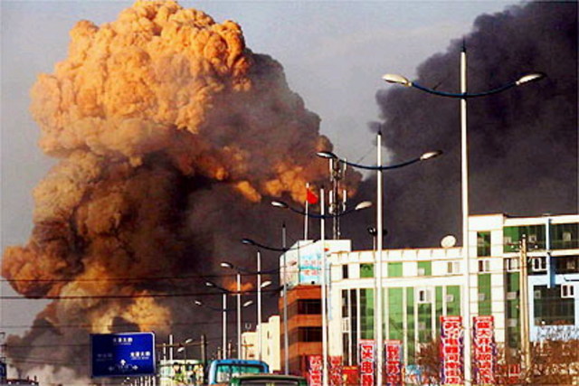 LES EXPLOSIONS DE JILIN -XINA-