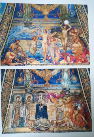 Galileo Chini, cupola del salone del Palazzo dei Giardini