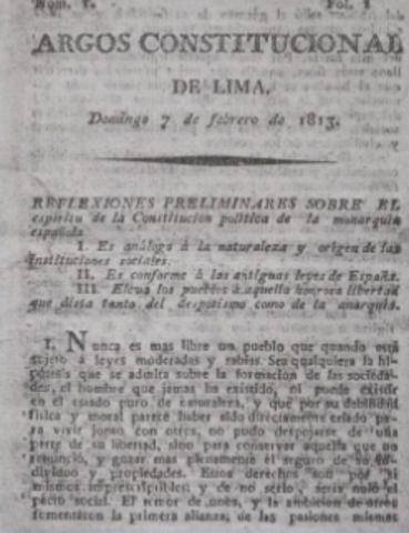 ARGOS CONSTITUCIONAL DE LIMA