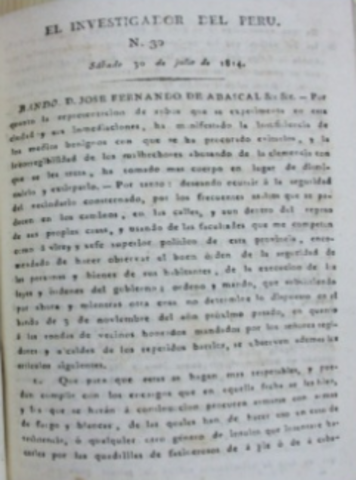 EL INVESTIGADOR DEL PERÚ