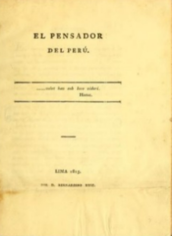 EL PENSADOR DEL PERÚ