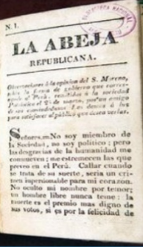 LA ABEJA REPUBLICANA