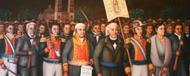 Inicio de la Independencia de México