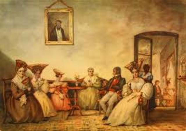 Descubrimiento de la tertulia literaria