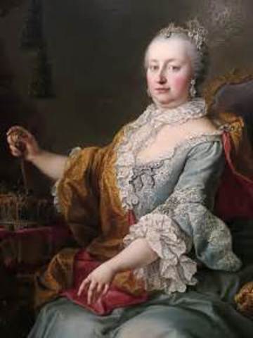 wife María Teresa de Austria died