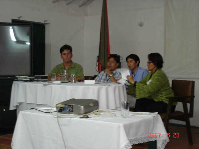 Participación en mesa Nacional PRAE