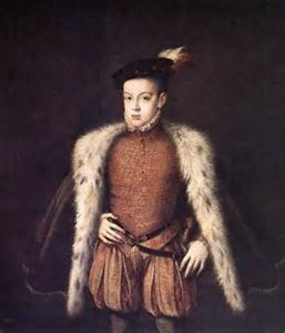 Philip son Don Carlos was born (1545-1568)