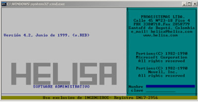 PAQUETE CONTABLE: HELISA