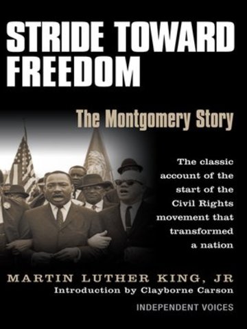 King's First Book, "Stride Toward Freedom" is Published
