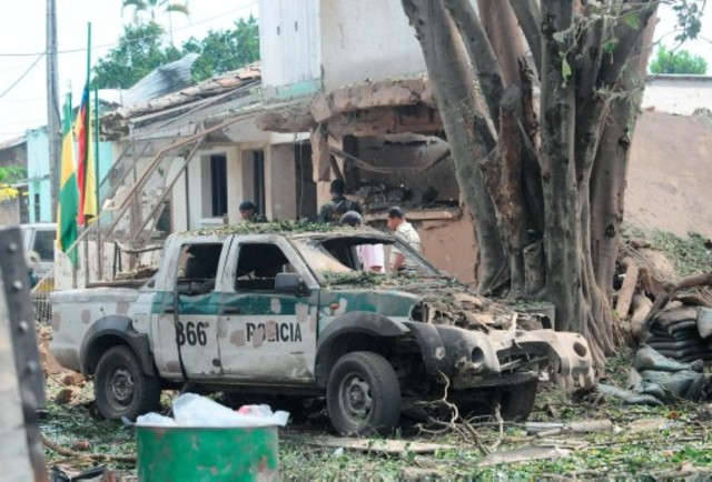 Chiva-bomba en Toribio