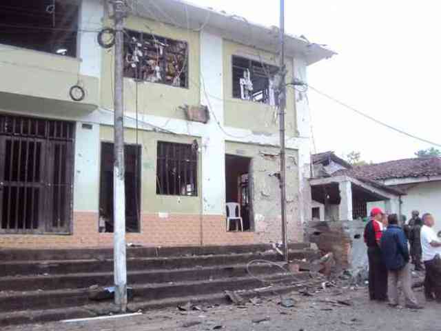 Ataque a estación de policía de Balboa, Cauca