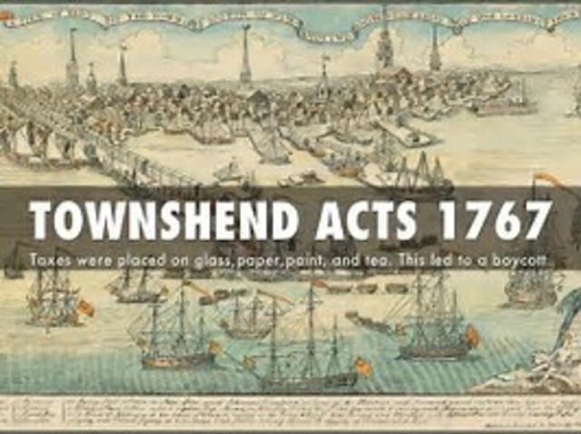 Townshed Acts 1767