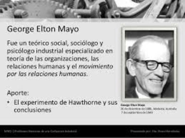 Teoría de las Relaciones Humanas