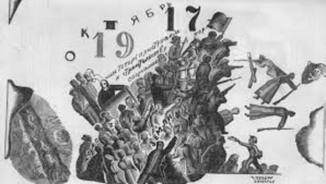 Революция в России в октябре 1917г