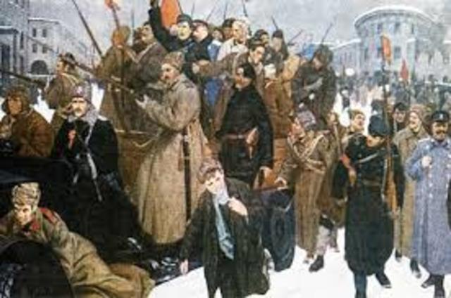 Революция в России в октябре 1917г