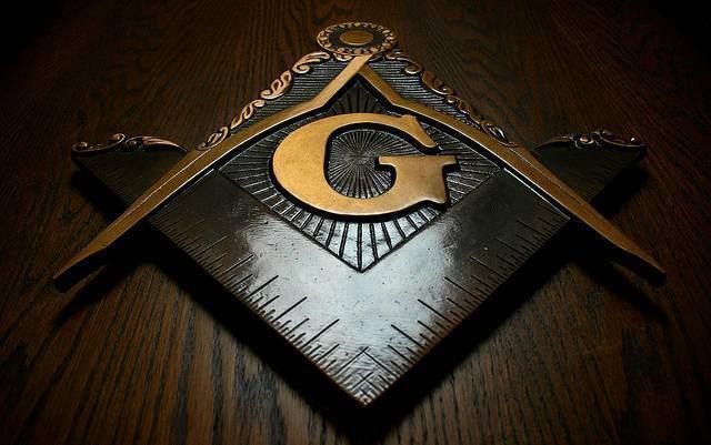 He gets into the masonry