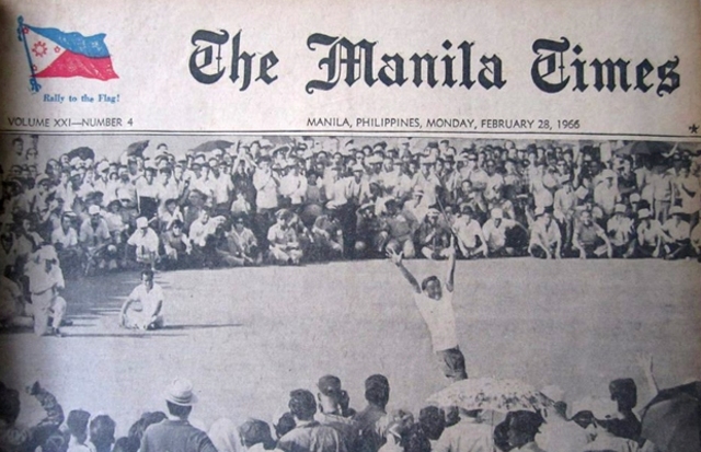 Rise of the newspaper in the Philippines.